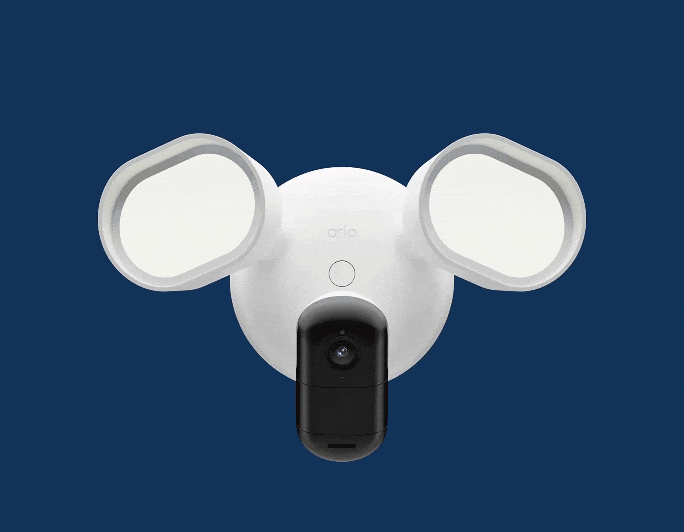 Arlo Wired Floodlight animating